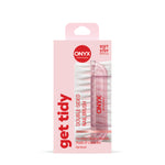 Onyx double-sided nail brush packaging on a white background