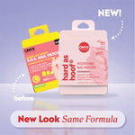 Fingernails shown “before” and “after” use with header text “protects & enhances damaged nails."