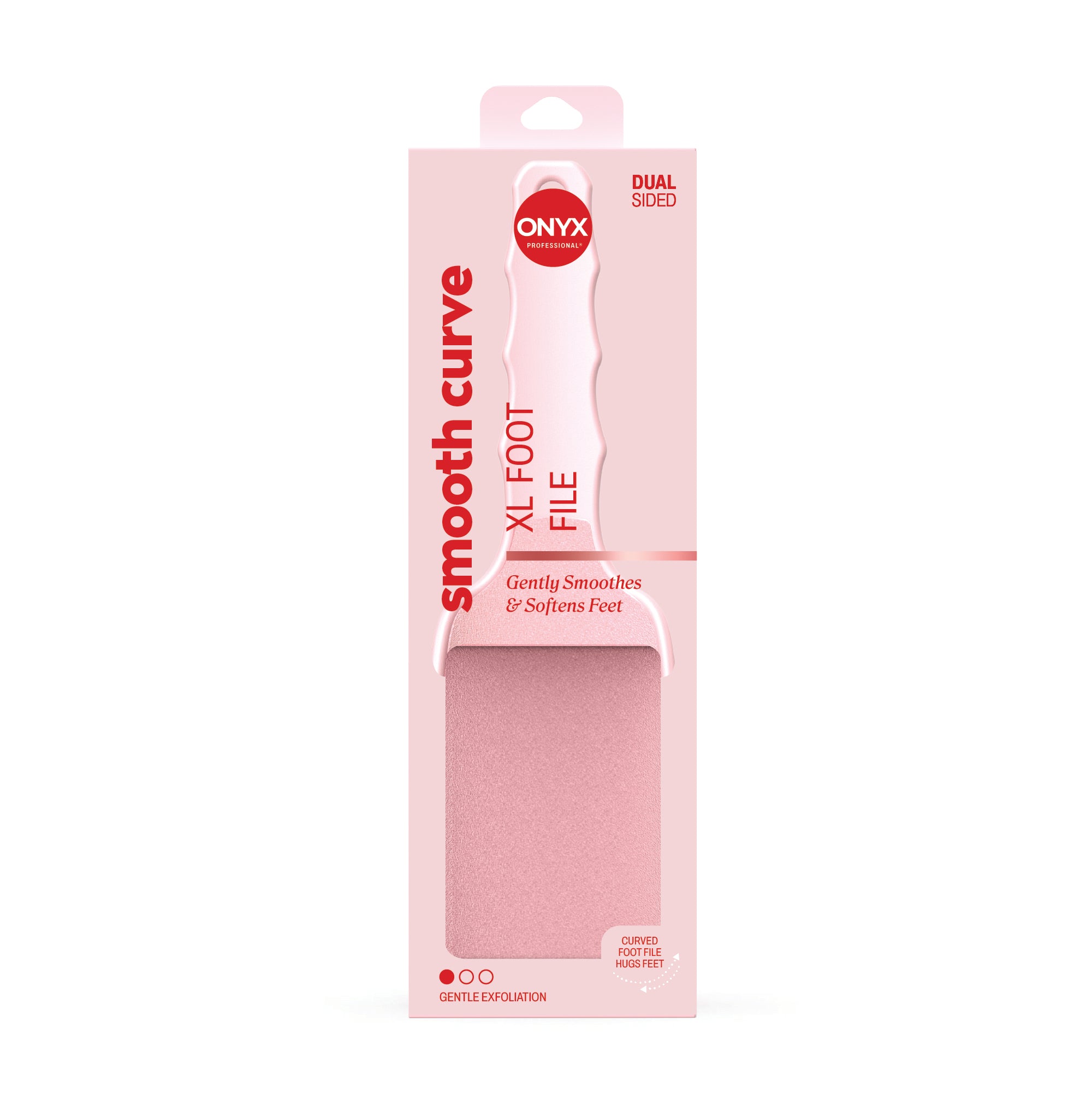 Onyx professional pink foot file