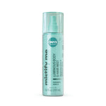 Green bottle of ONYX Luminous Body & Hair Mist on a white background