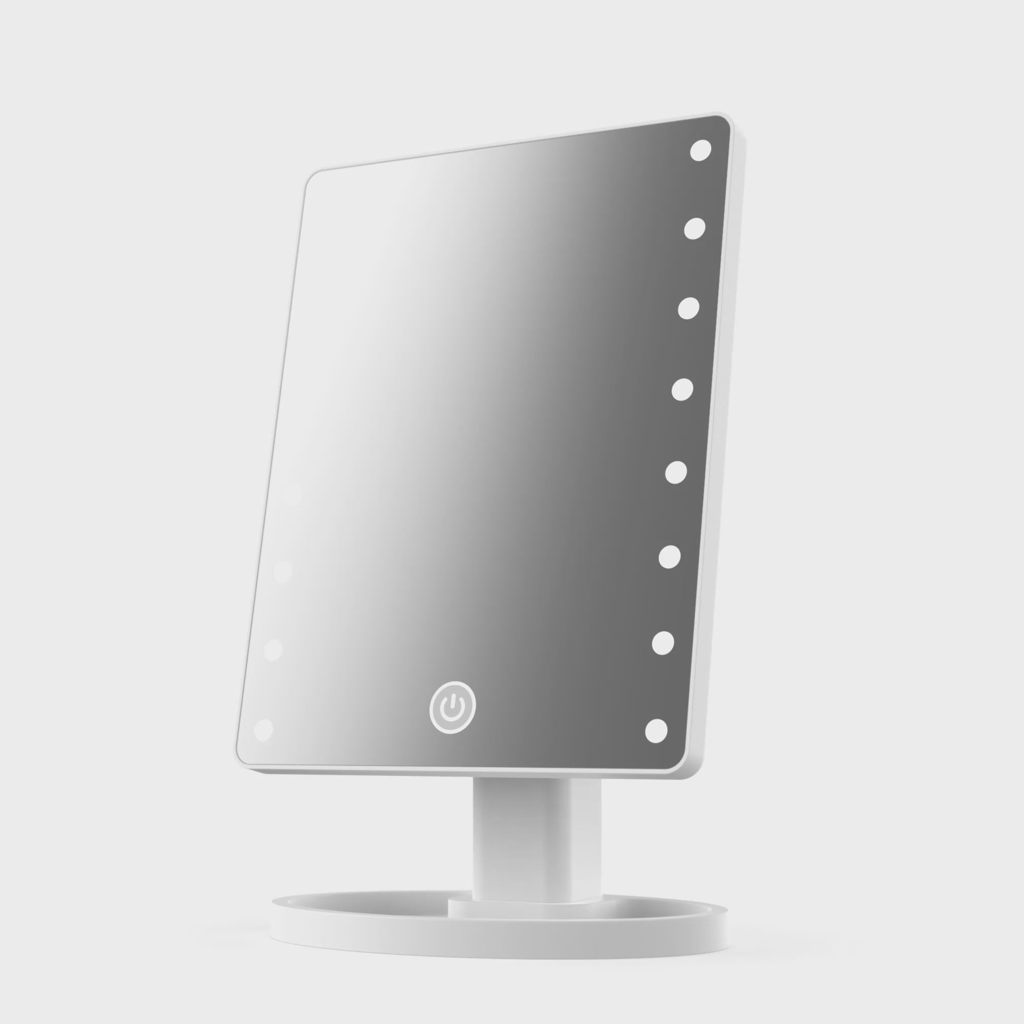 The video rotates the product 360 degrees to show the front, back, sides, top, and bottom of the packaging. There is no audio.