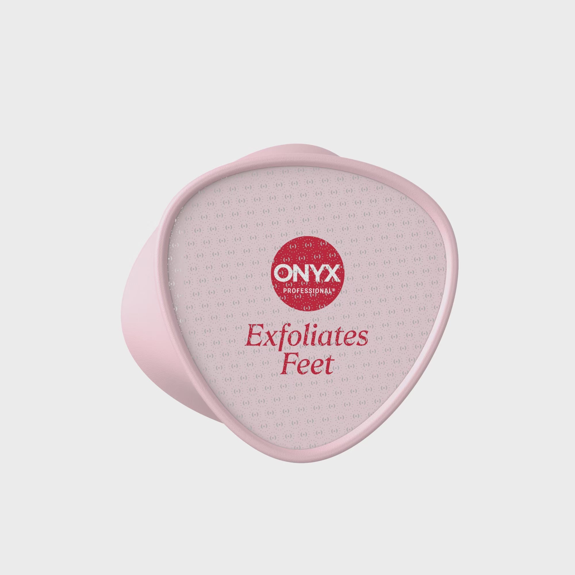 The video rotates the product 360 degrees to show the front, back, sides, top, and bottom of the packaging. There is no audio.